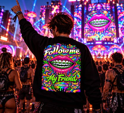 Trippy Sweatshirt | Follow Me