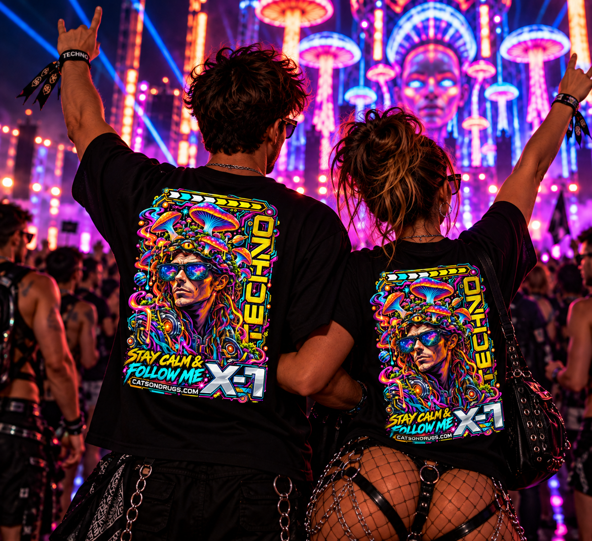 EDM T-Shirt | Follow Me Organism