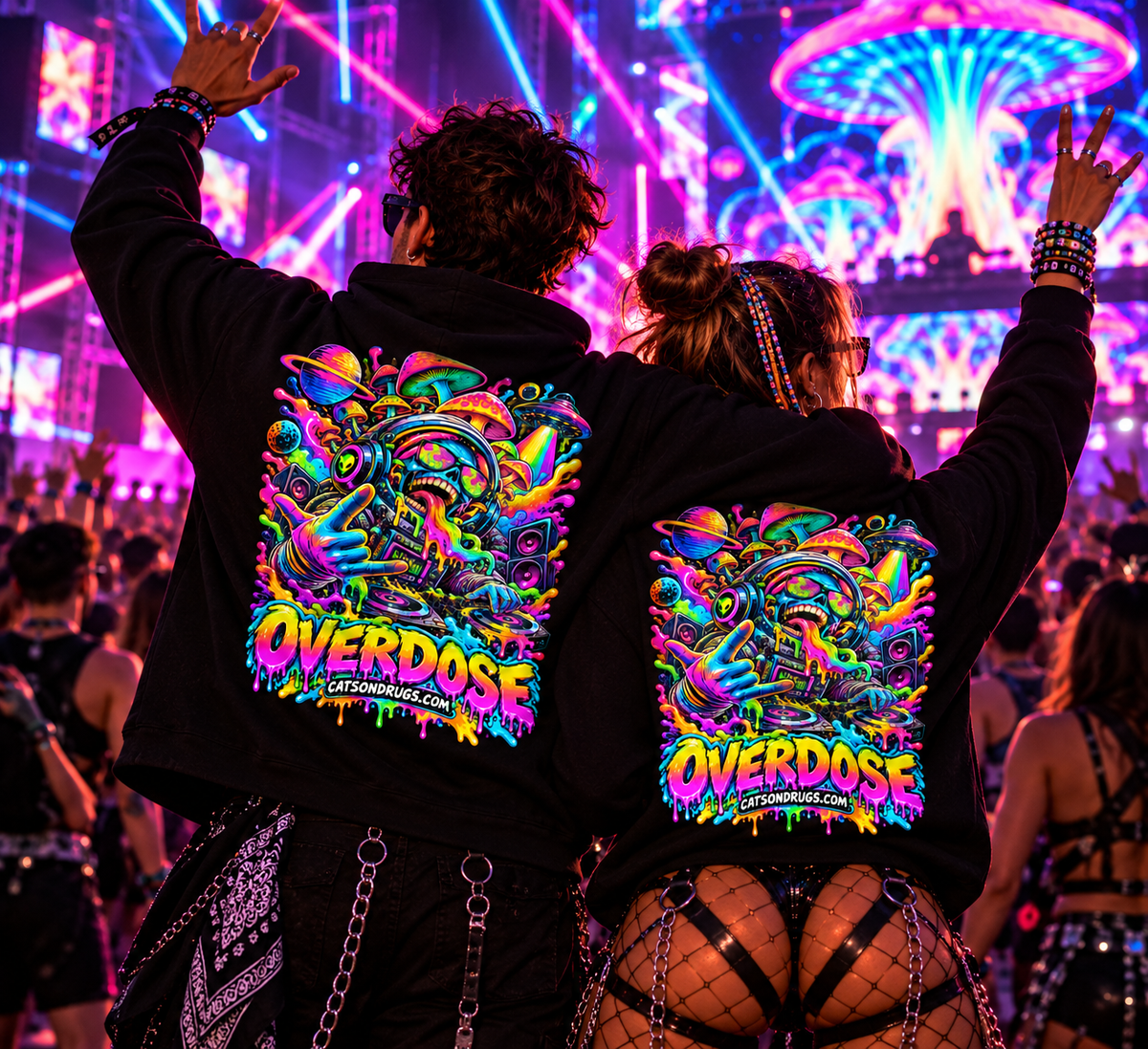 Acid Hoodie | Overdose Organism
