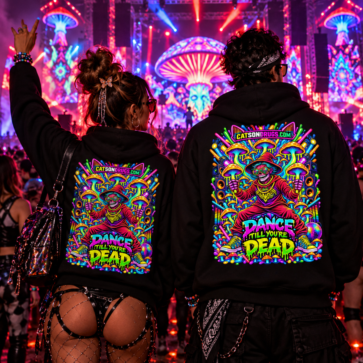 Trance Hoodie | Dance till you're dead