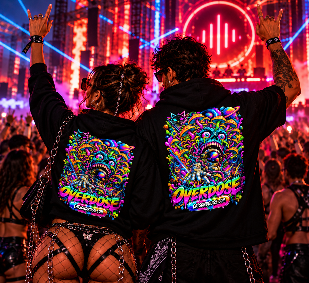 Overdose Organism | Trance Hoodie