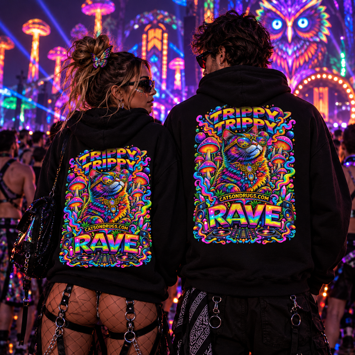 Legends of the Club | Trippy Hoodie