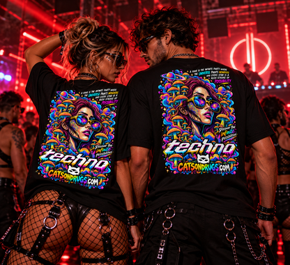 Rave Cover Girl | EDM T-Shirt