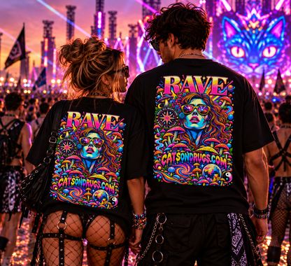 Rave Fashion | Rave Cover Girl T-Shirt