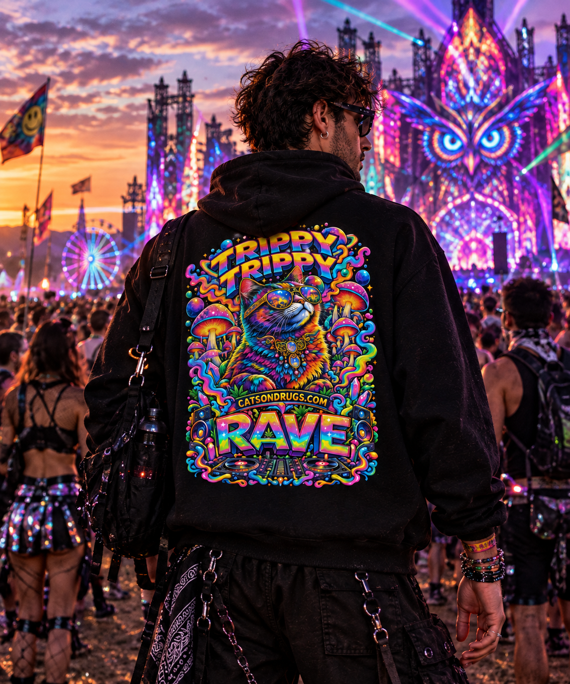 Legends of the Club | Trippy Hoodie