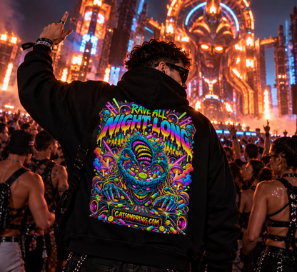 Festival Hoodie | Rave all Night Long