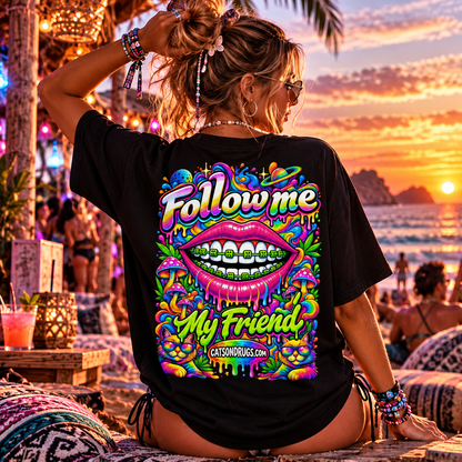Psychedelic T-Shirt | Follow Me Organism