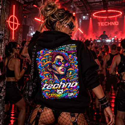Rave Cover Girl | EDM Hoodie