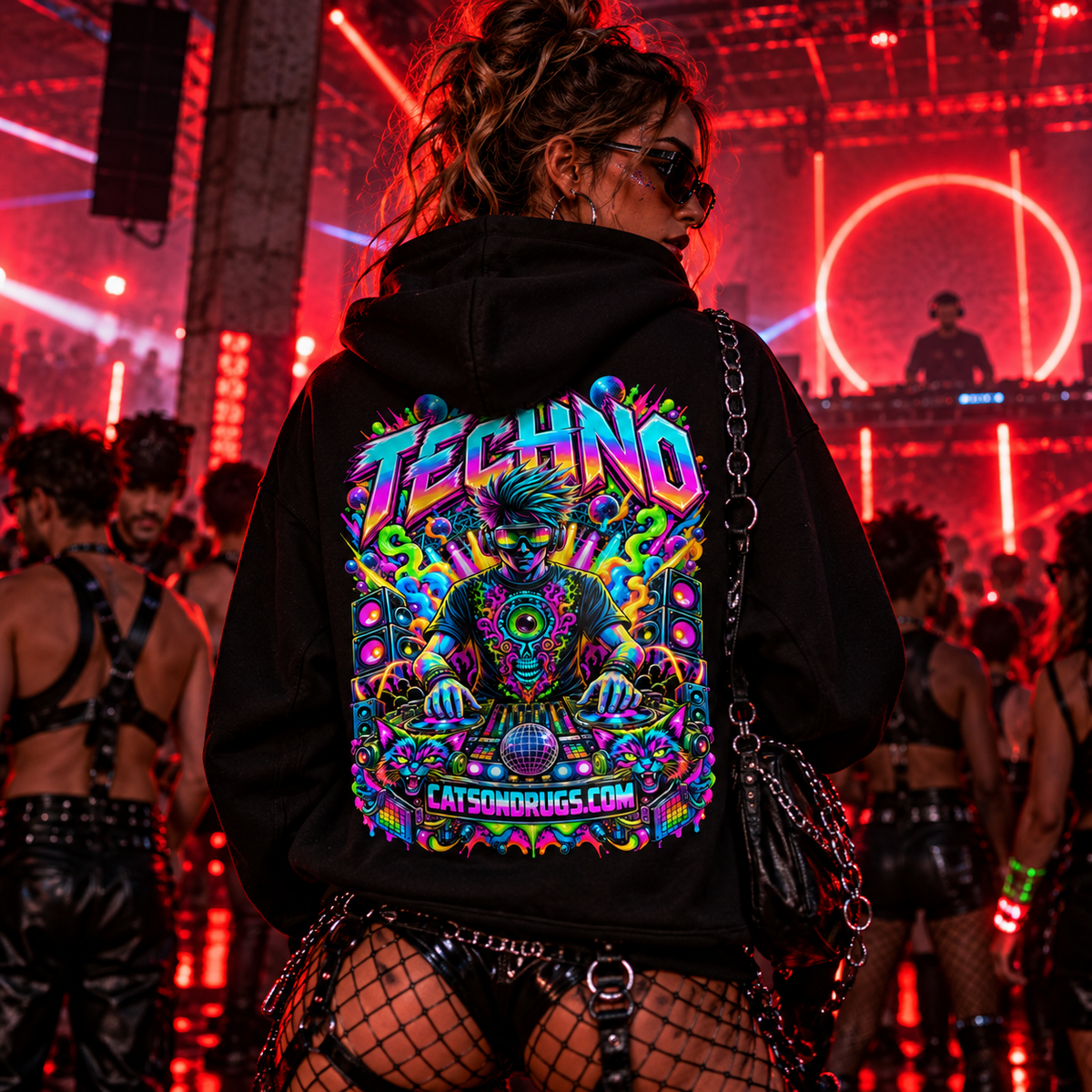 Techno Player | EDM Hoodie