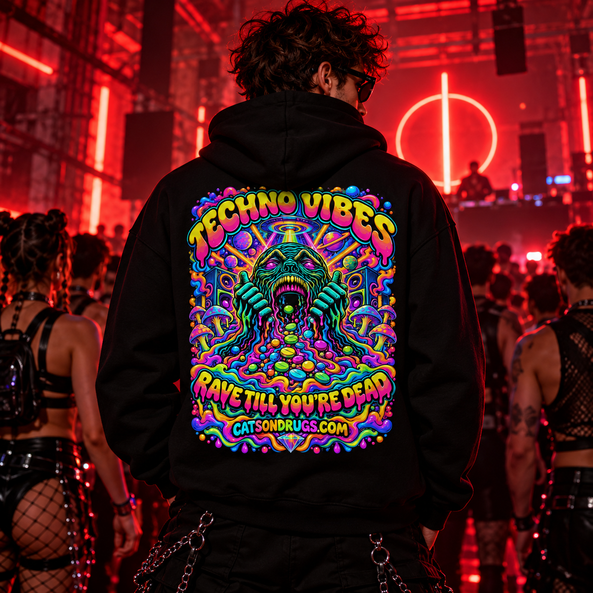 Rave Hoodie | Techno Vibes