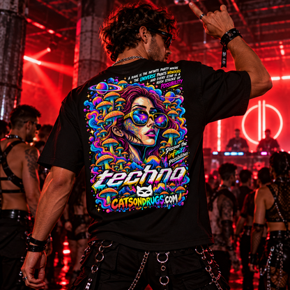 Rave Cover Girl | EDM T-Shirt