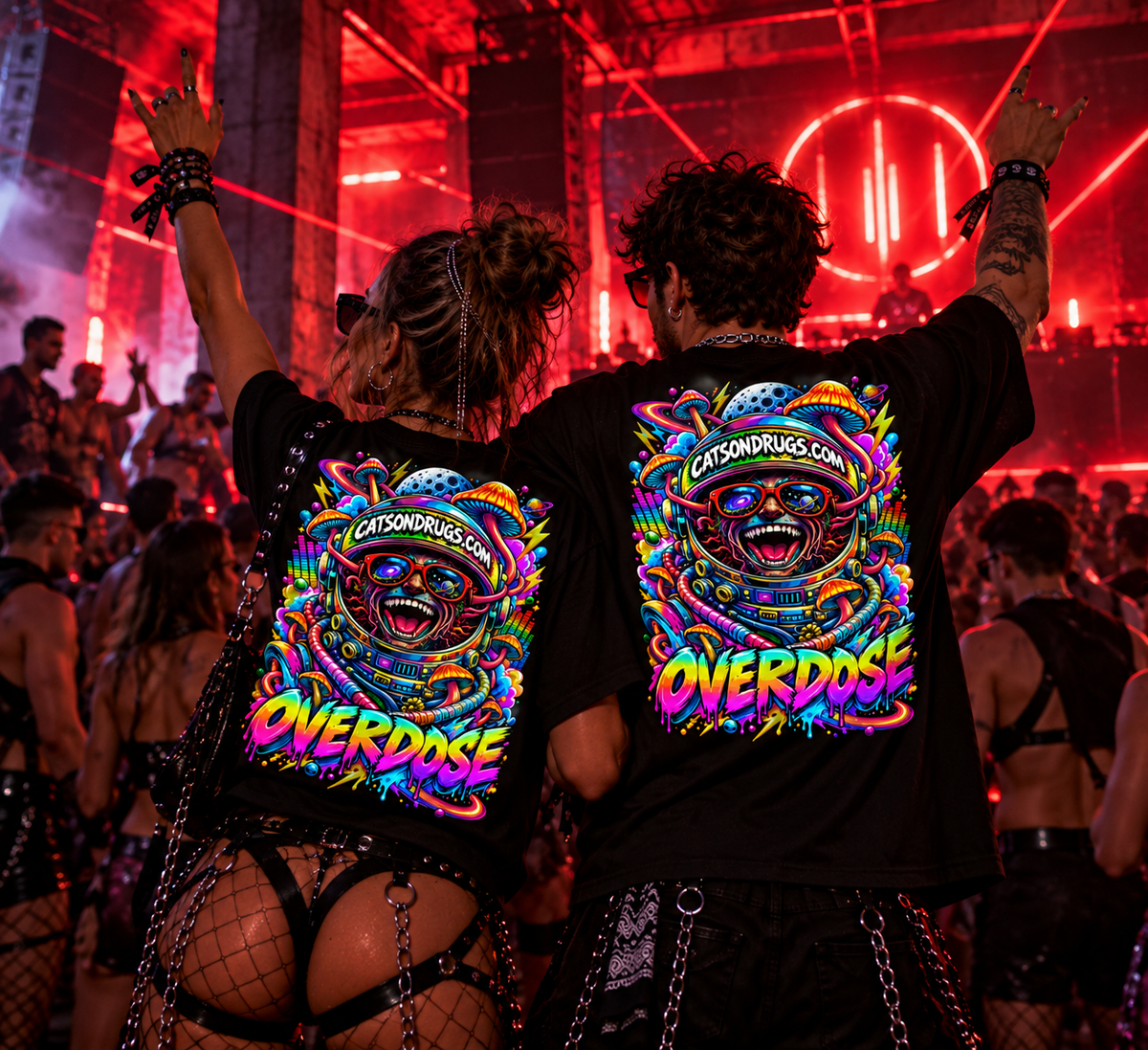 Rave T-Shirt | Overdose Organism