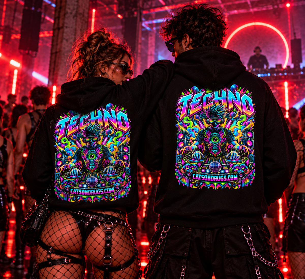 Techno Player | EDM Hoodie