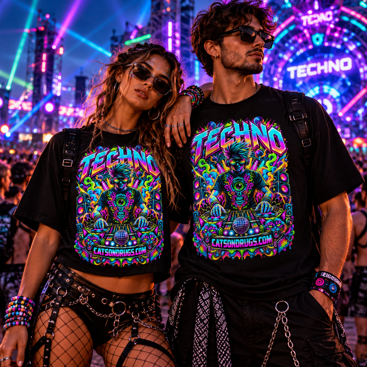 EDM T-Shirt | Techno Player | Ecstasy Edition