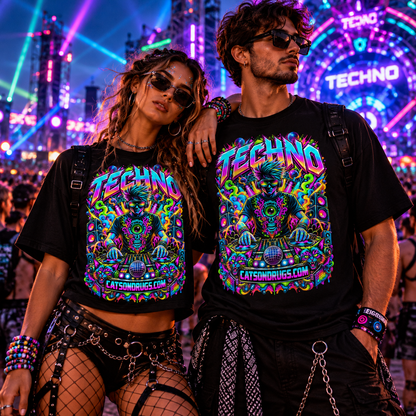 EDM T-Shirt | Techno Player | Ecstasy Edition