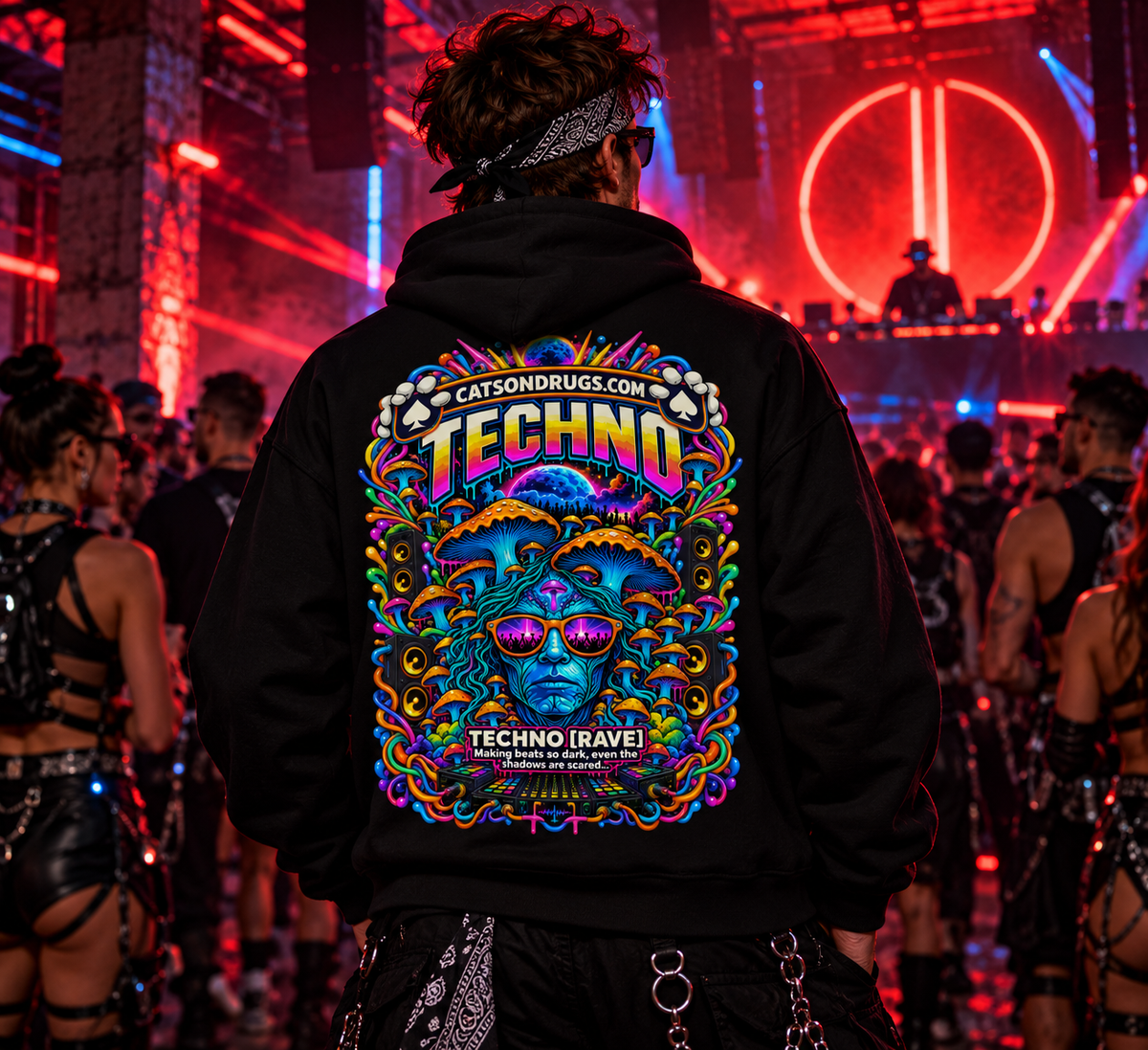 Techno Hoodie | Techno Joker