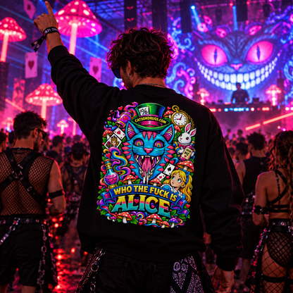 Acid Sweatshirt | Alice Cat