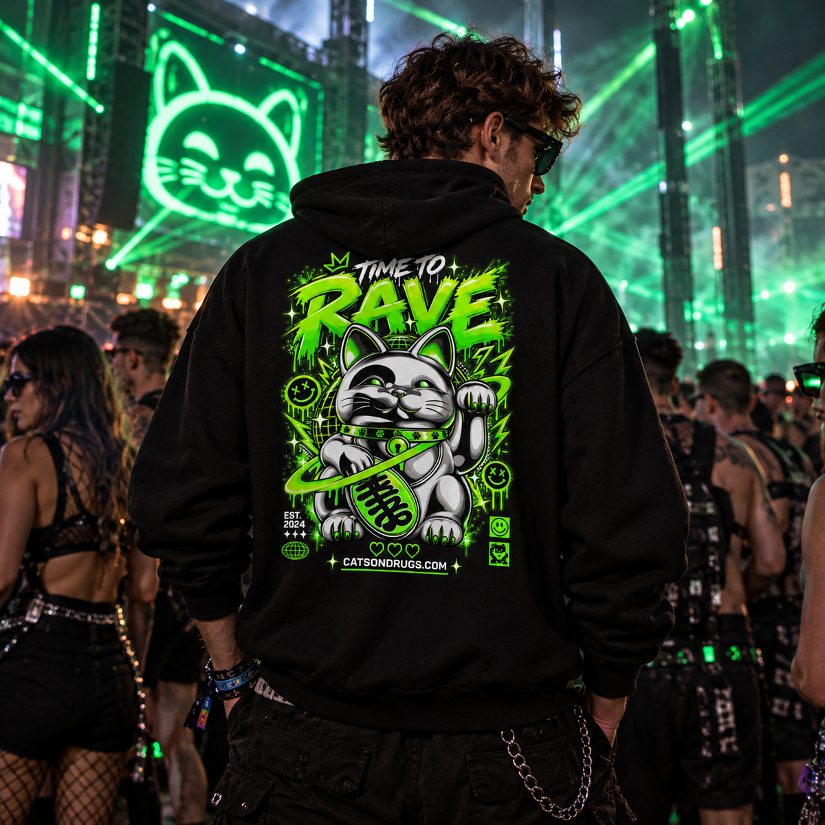 EDM Hoodie | Time to Rave
