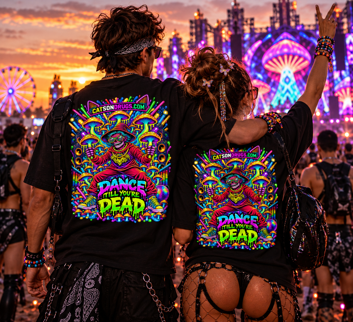 EDM T-Shirt | Dance till you're dead