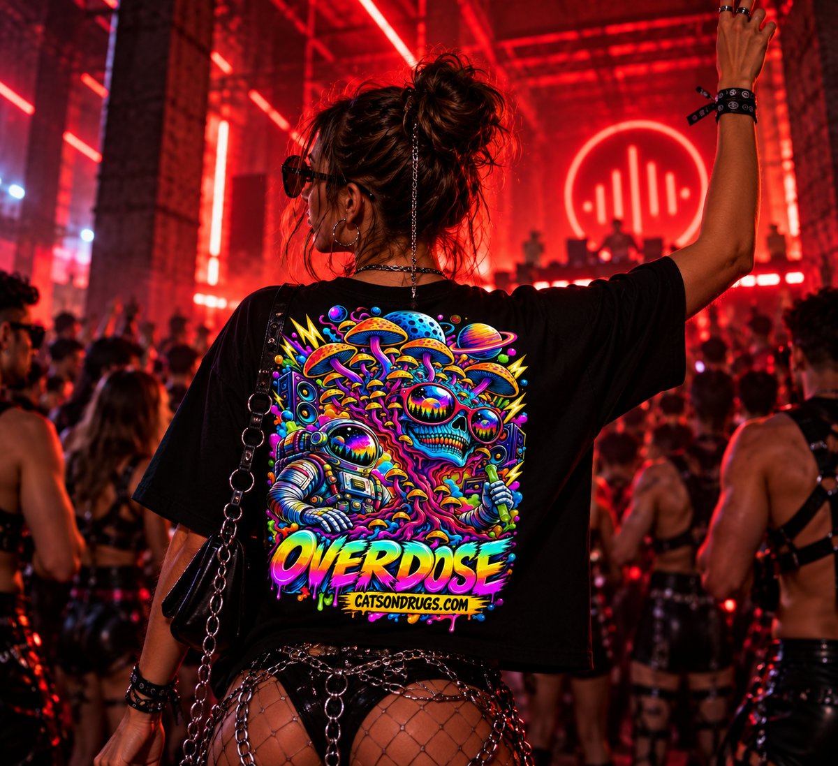 Rave T-Shirt | Overdose Organism