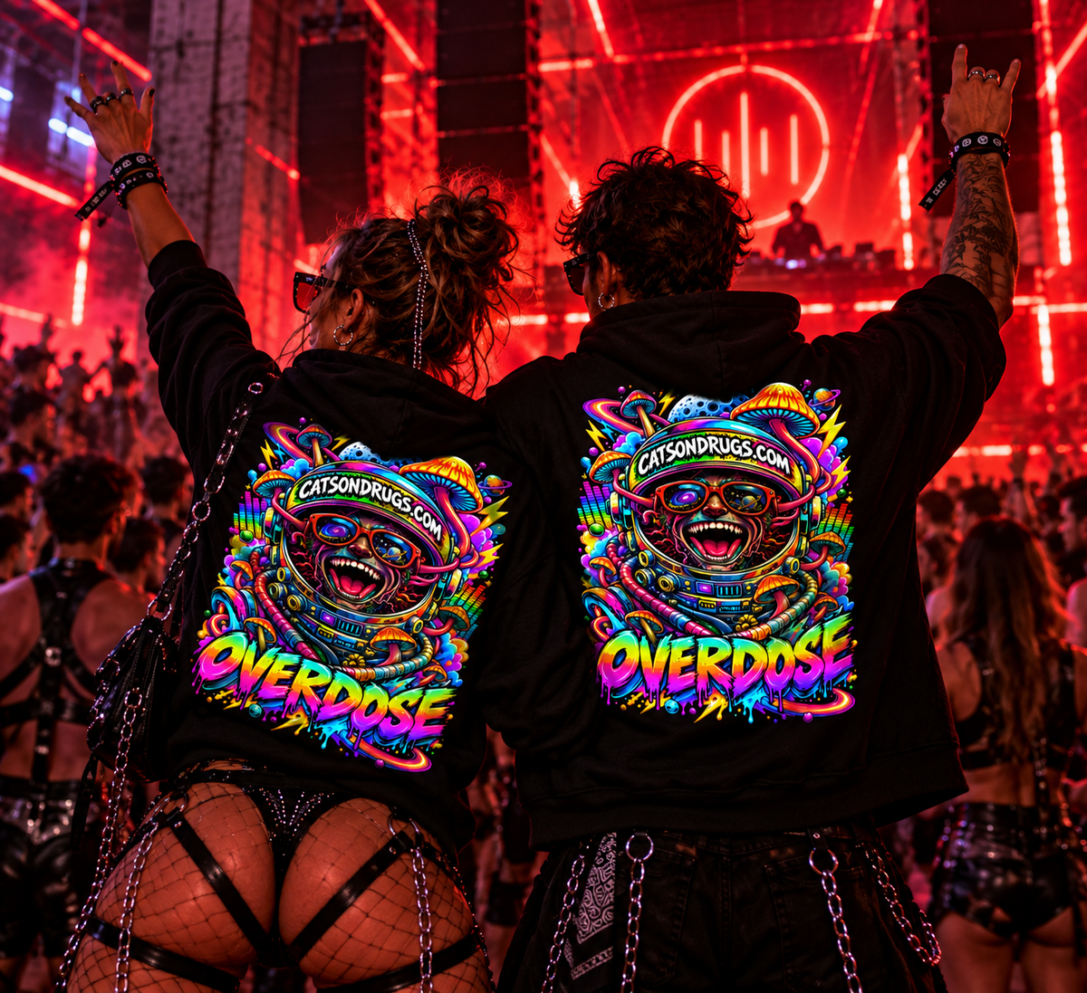Acid Hoodie | Overdose Organism