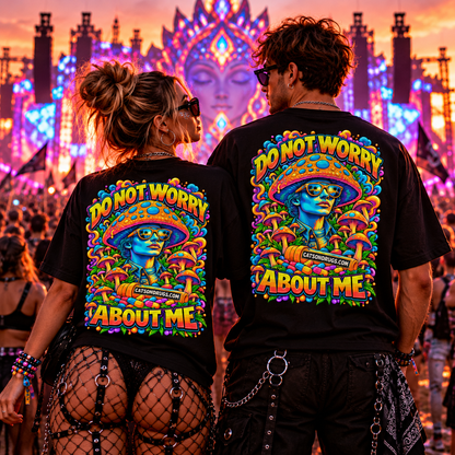 Psychedelic T-Shirt | Do Not Worry About Me