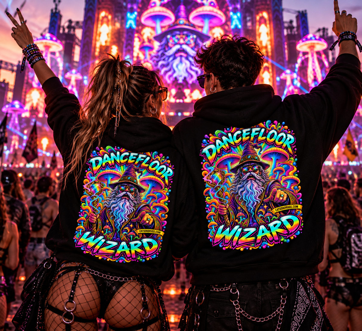Dancefloor Wizard | EDM Hoodie