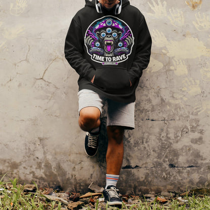 Psychedelic Acid Outfit hoodie front view