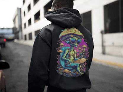 Psychedelic Alien Fashion for guys from Catsondrugs.com