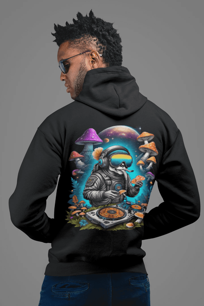 Psychedelic Astronaut hoodie from catsondrugs.com