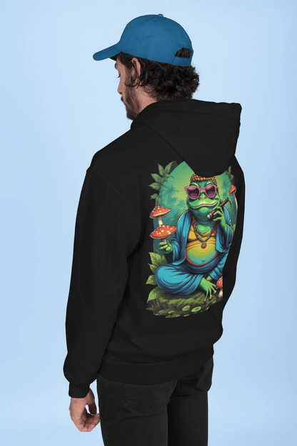 Psychedelic Hoodie | Psychedelic Buddha Frog