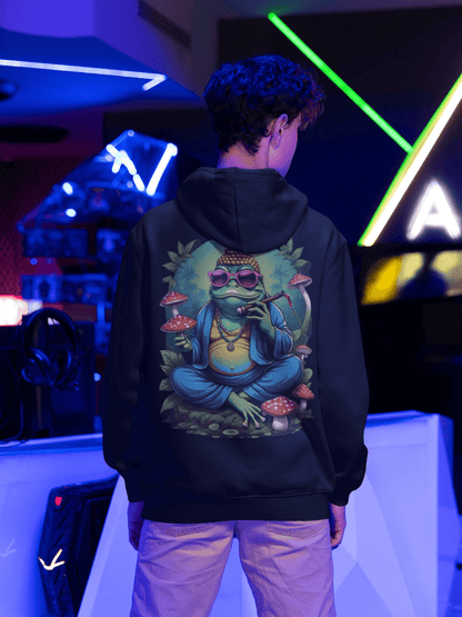 Psychedelic Hoodie | Psychedelic Buddha Frog