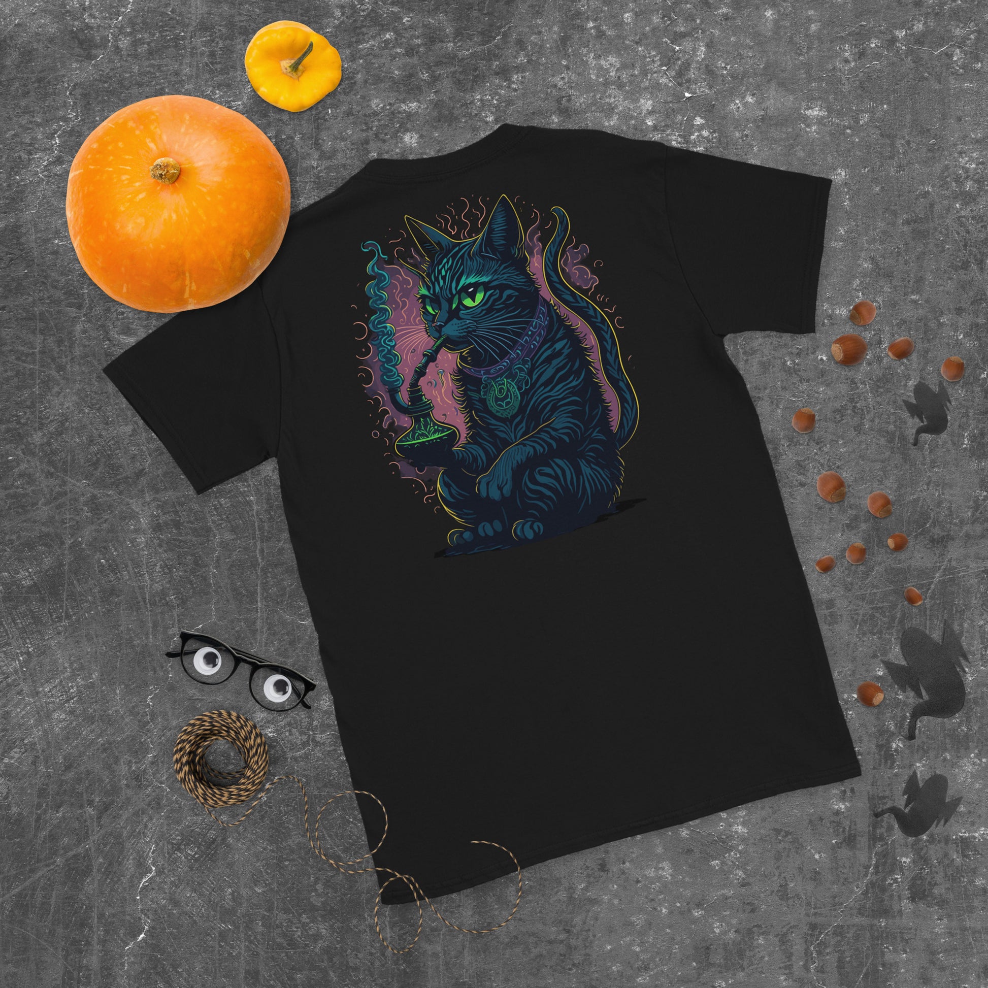 Psychedelic Cat Shirt for Men from catsondrugs.com