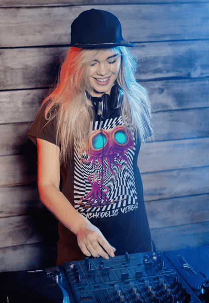 Psychedelic DJ Fashion Wear from catsondrugs.com