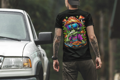 Psychedelic T-Shirt | Psy-DJ Mushroom