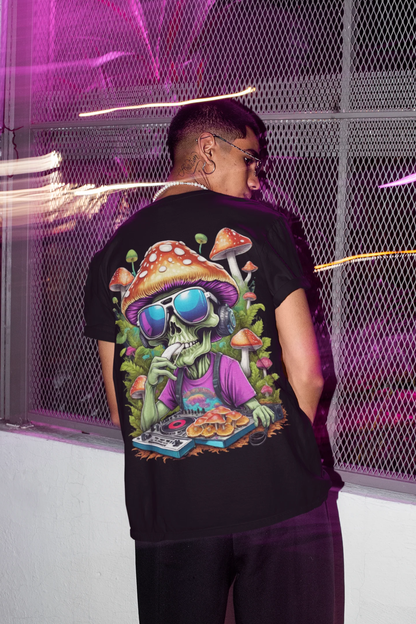 Psychedelic T-Shirt | Psy-DJ Mushroom