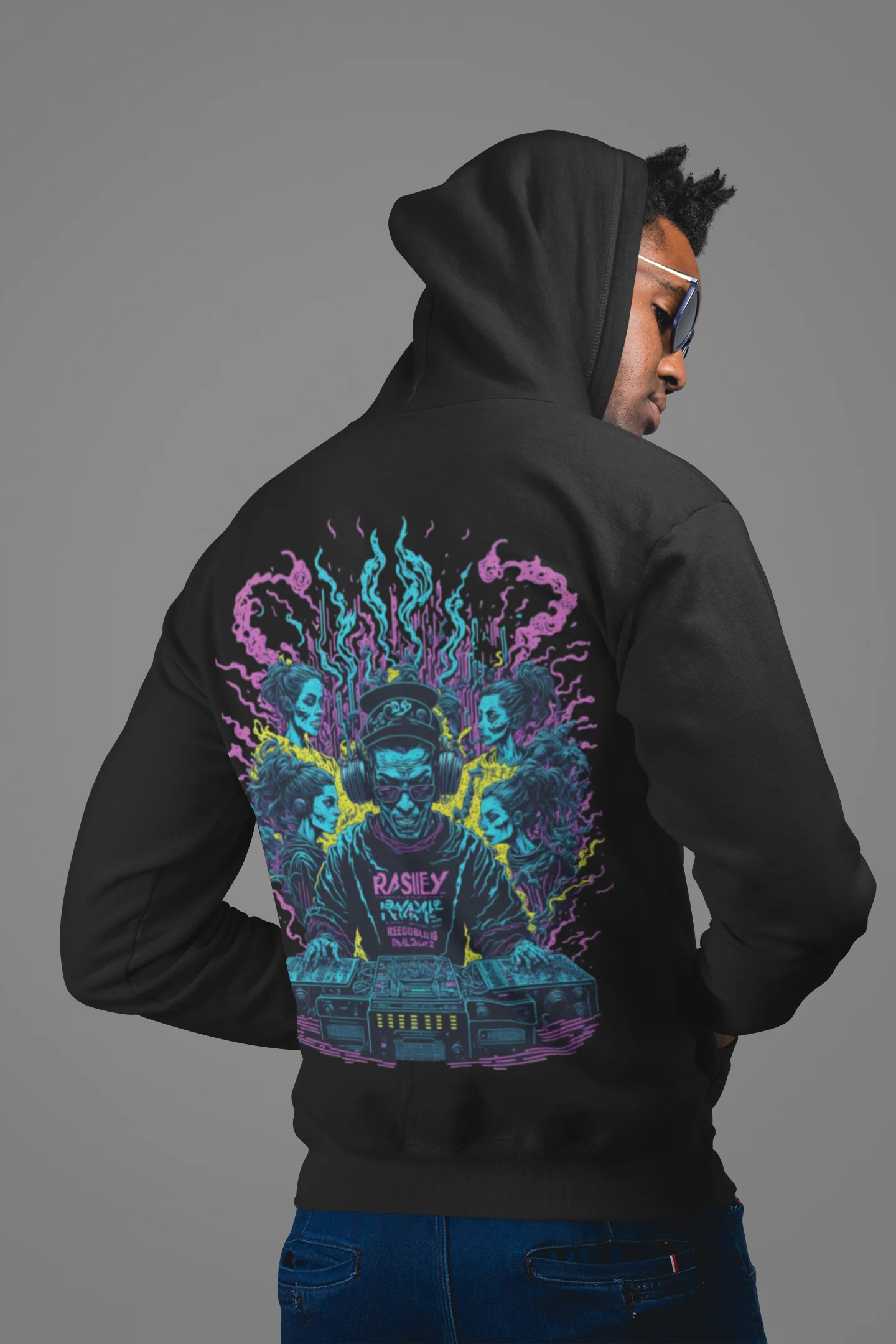 Festival Hoodie | Psychedelic DJ