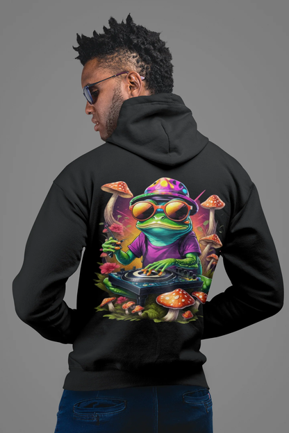 EDM Hoodie | Psychedelic Techno Frog