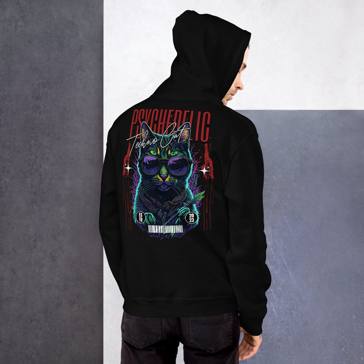 Psychedelic Hoodie for Men