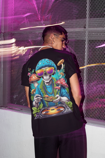 Psychedelic T-Shirt | Psy-Mushroom DJ
