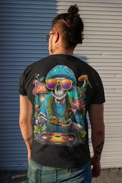 Psychedelic T-Shirt | Psy-Mushroom DJ
