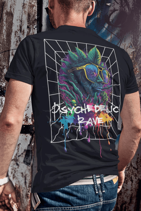 Psychedelic Rave Clothing Shop from catsondrugs.com