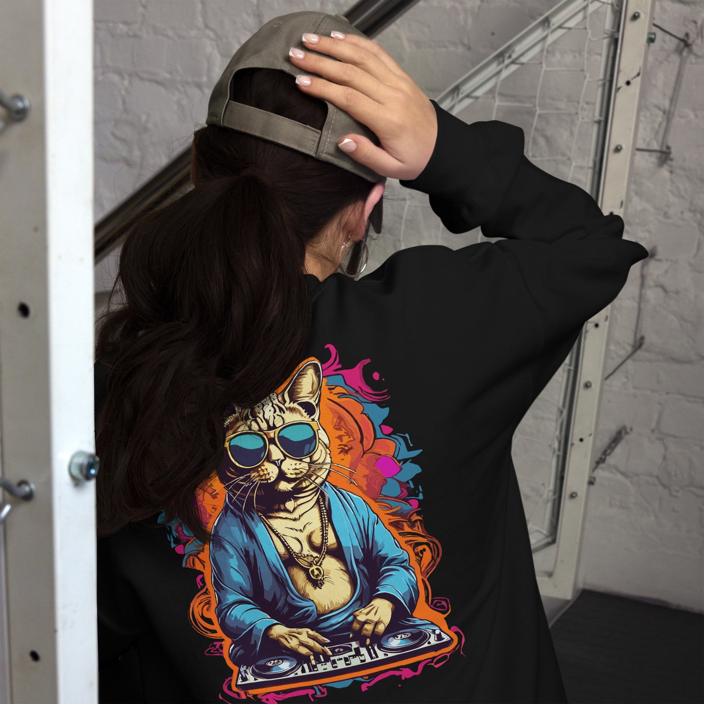 Psychedelic Sweatshirt for Woman