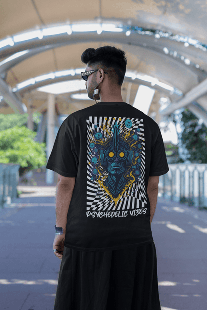 Psychedelic T-Shirt Vibes from catsondrugs.com
