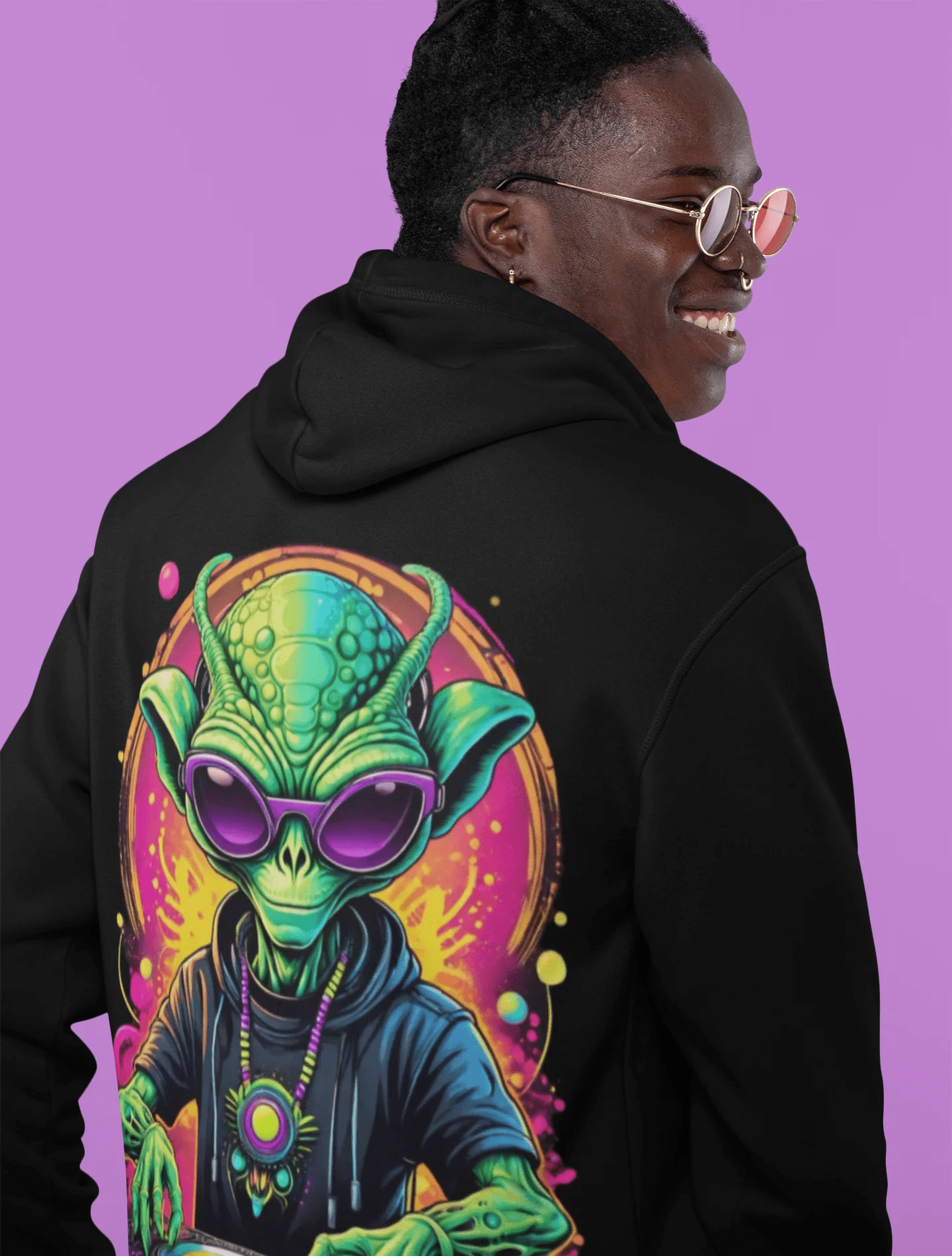 Cyberpunk Hoodie | DJ Alien