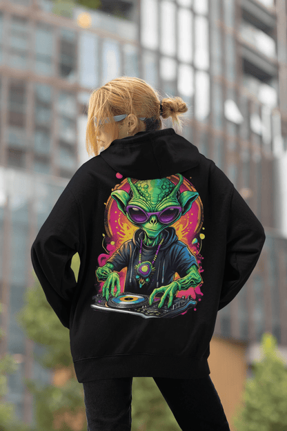 Cyberpunk Hoodie | DJ Alien