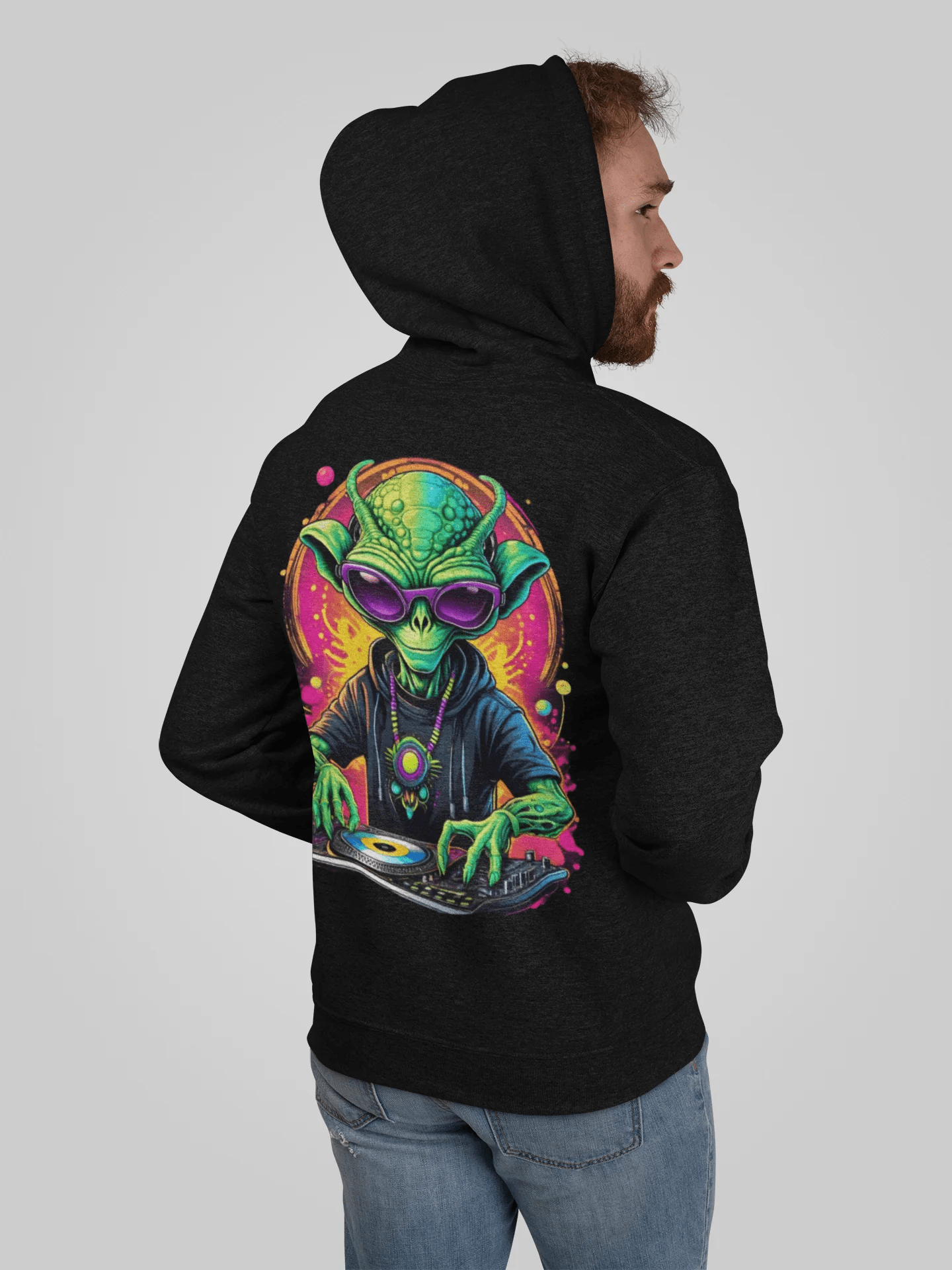 Cyberpunk Hoodie | DJ Alien