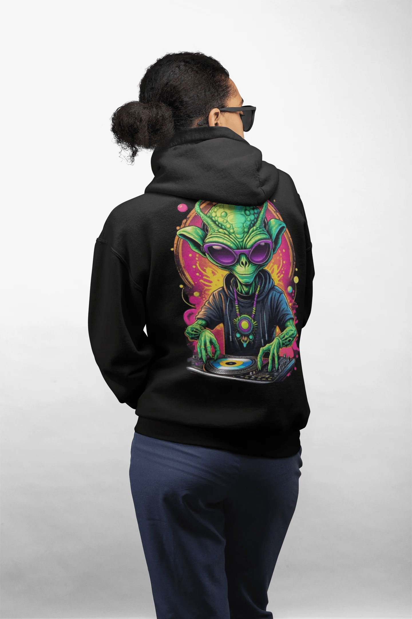 Cyberpunk Hoodie | DJ Alien