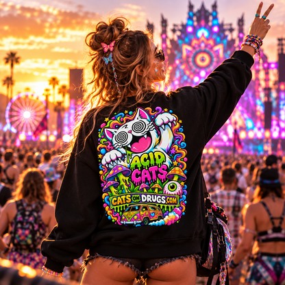 Acid Sweatshirt | Acid Cat