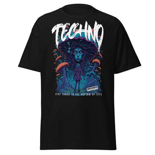 Rave Fashion – Techno Frequency front view